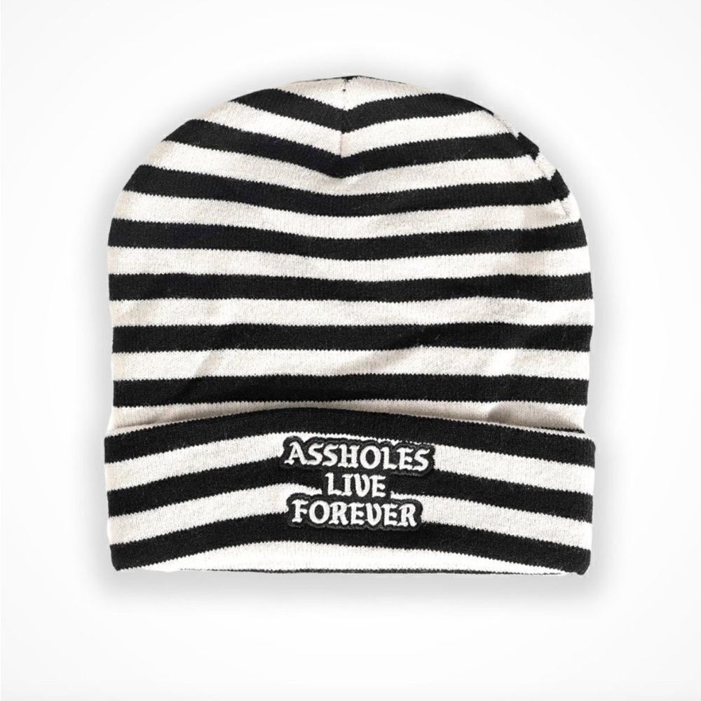 Assholes live forever beanie OS (4850) NEW